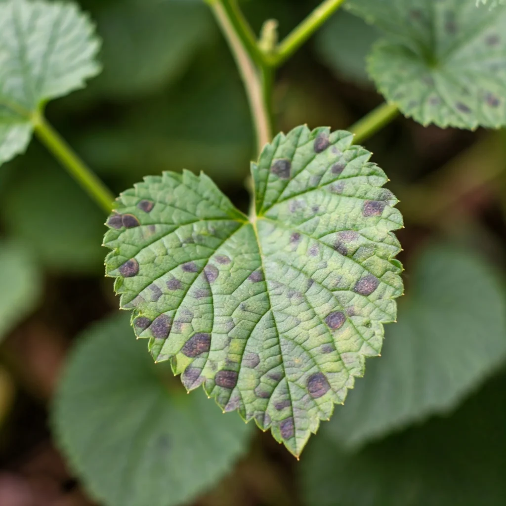A Complete Overview to Treating Plant Fungi For Home Garden 8 Black area on leaf