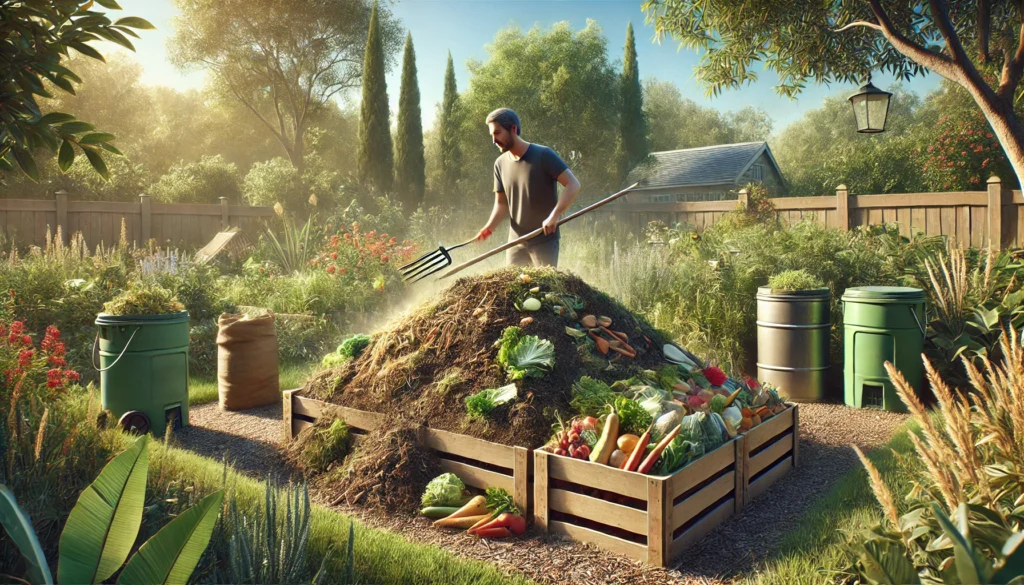 Composting for Beginners: A Complete Overview for Home Gardeners 16 Turning the Heap