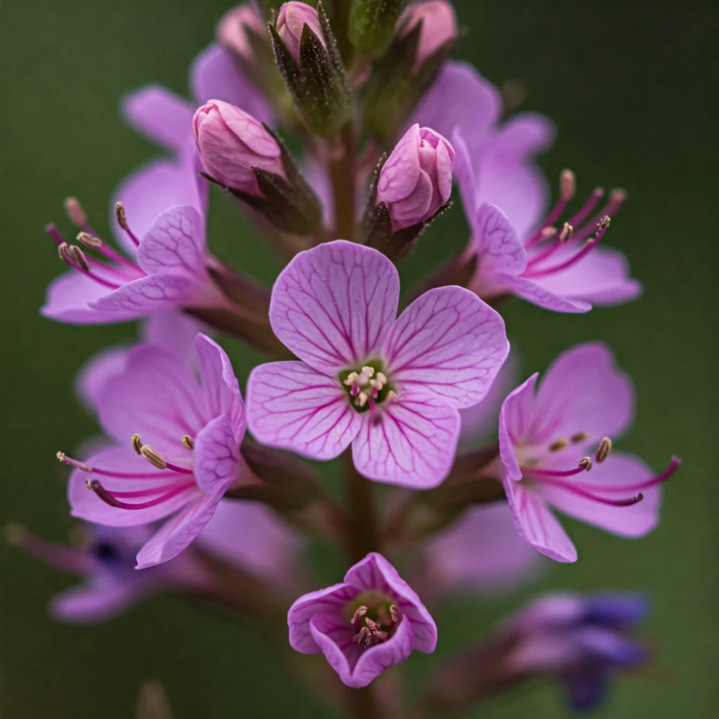 Agalinis purpurea (Purple False Foxglove) Explained in Detail 1 Agalinis purpurea Purple False Foxglove