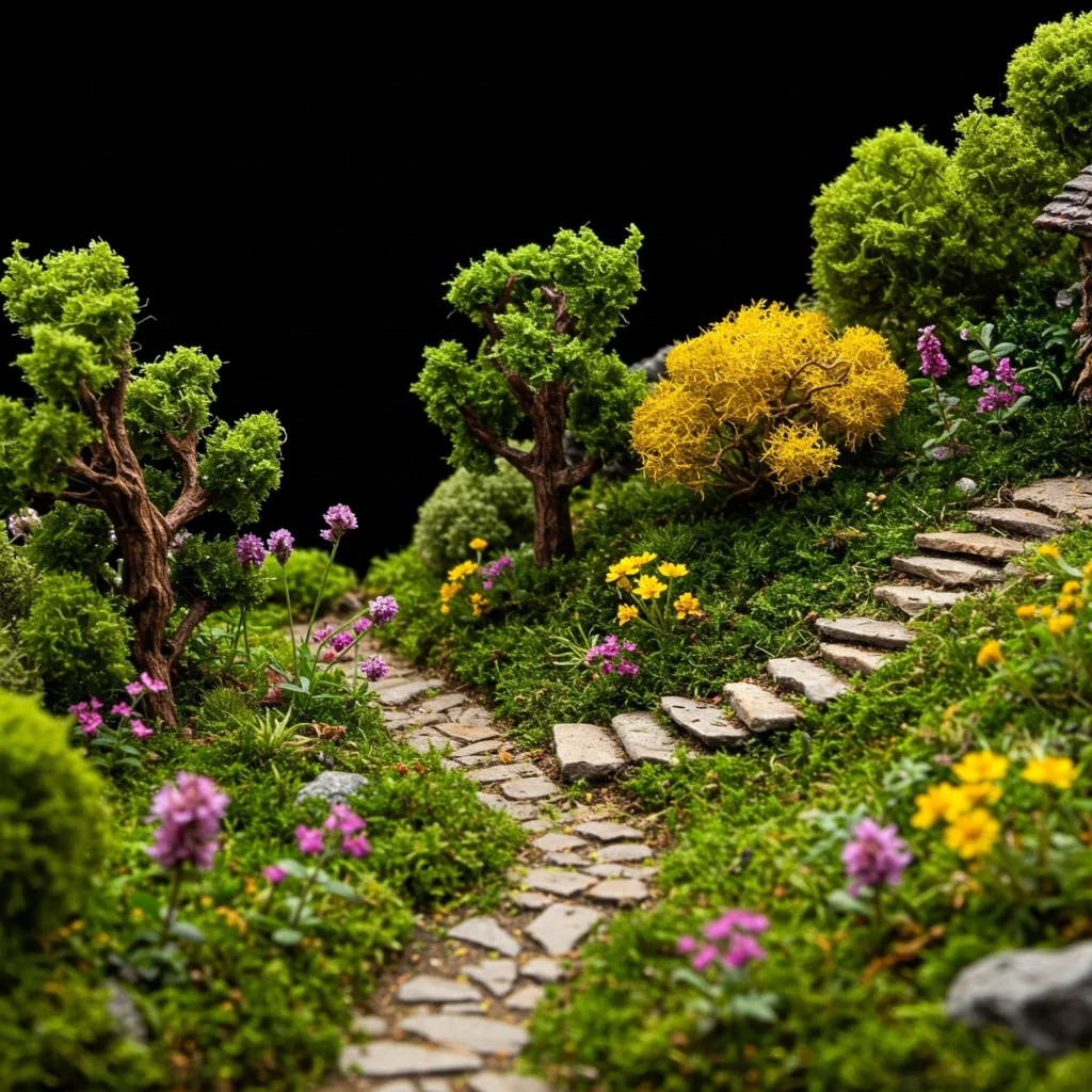 Miniature Gardens: A Complete Guide to Creating Your Own Tiny Landscapes 1 Miniature gardens