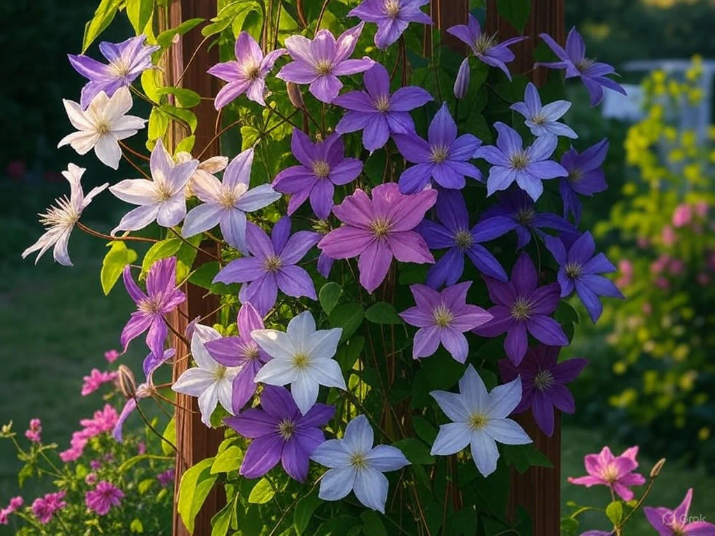 The 10 Best Climbing Plants for Your Garden: Characteristics And Care Tips 2 Clematis