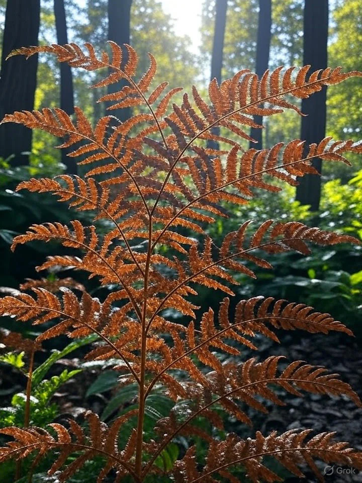 The Enchanting Autumn Fern: A Guide to Dryopteris erythrosora 2 Autumn Fern Dryopteris erythrosora