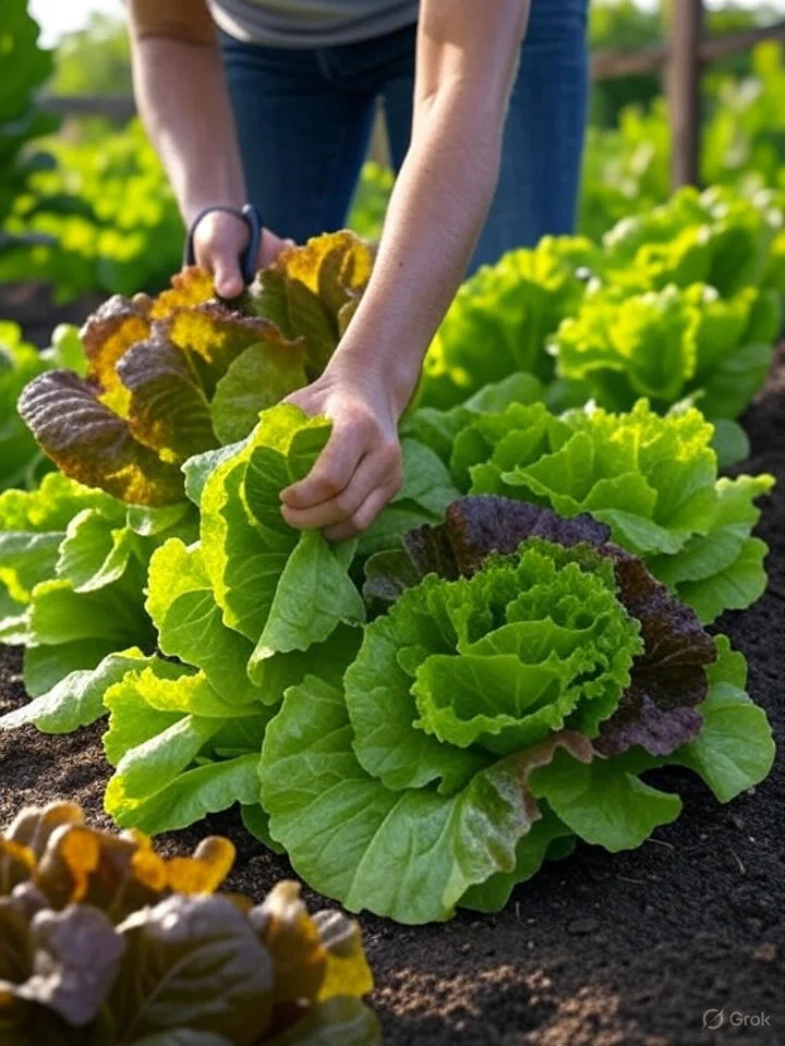 Discover the Joy of Growing Lettuce at Home: A Comprehensive Guide 12 Harvest Your Lettuce