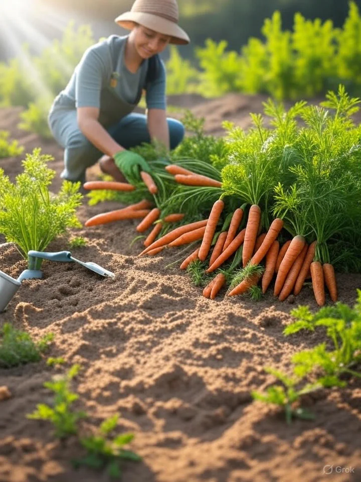 Discover the Joy of Growing Carrots at Home: A Complete Guide 15 Harvesting Carrots