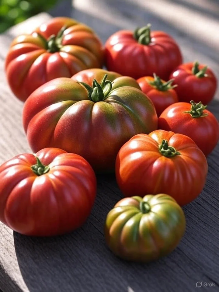 Discover the Joy of Growing Organic Tomatoes at Home: A Beginner's Guide 6 Heirloom Tomatoes