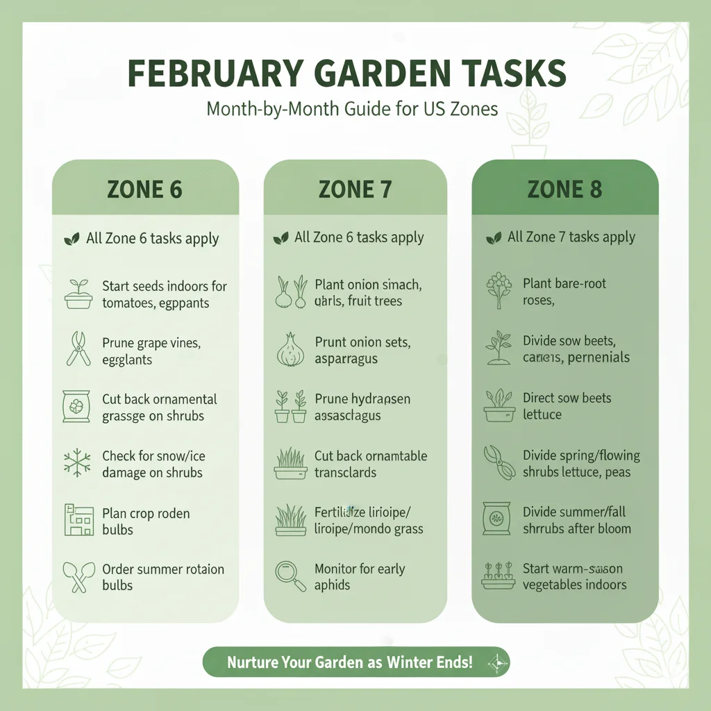 February Garden Tasks