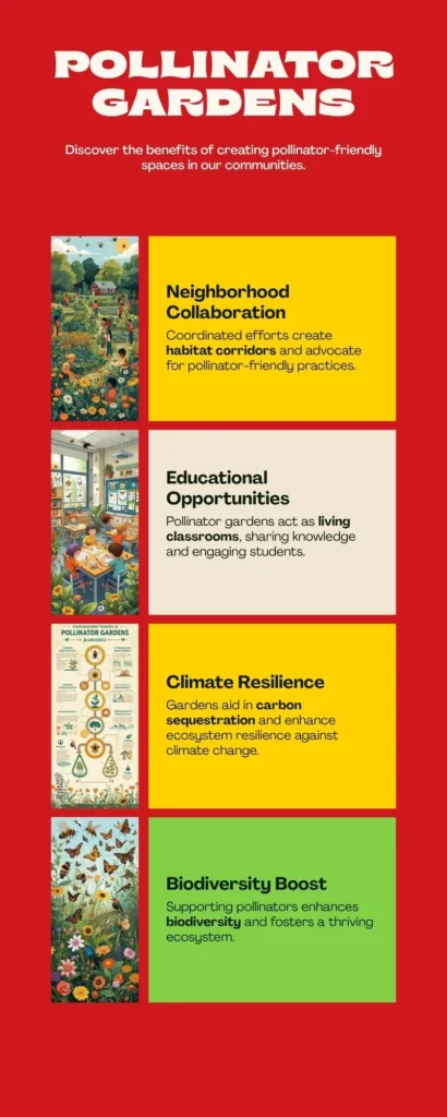 Transform Your Garden: The Ultimate Pollinator Friendly Garden Guide for Bees & Butterflies 6 Infographic - Pollinator Gardens