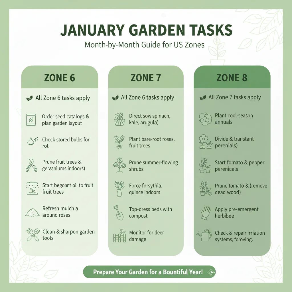 January Garden Tasks