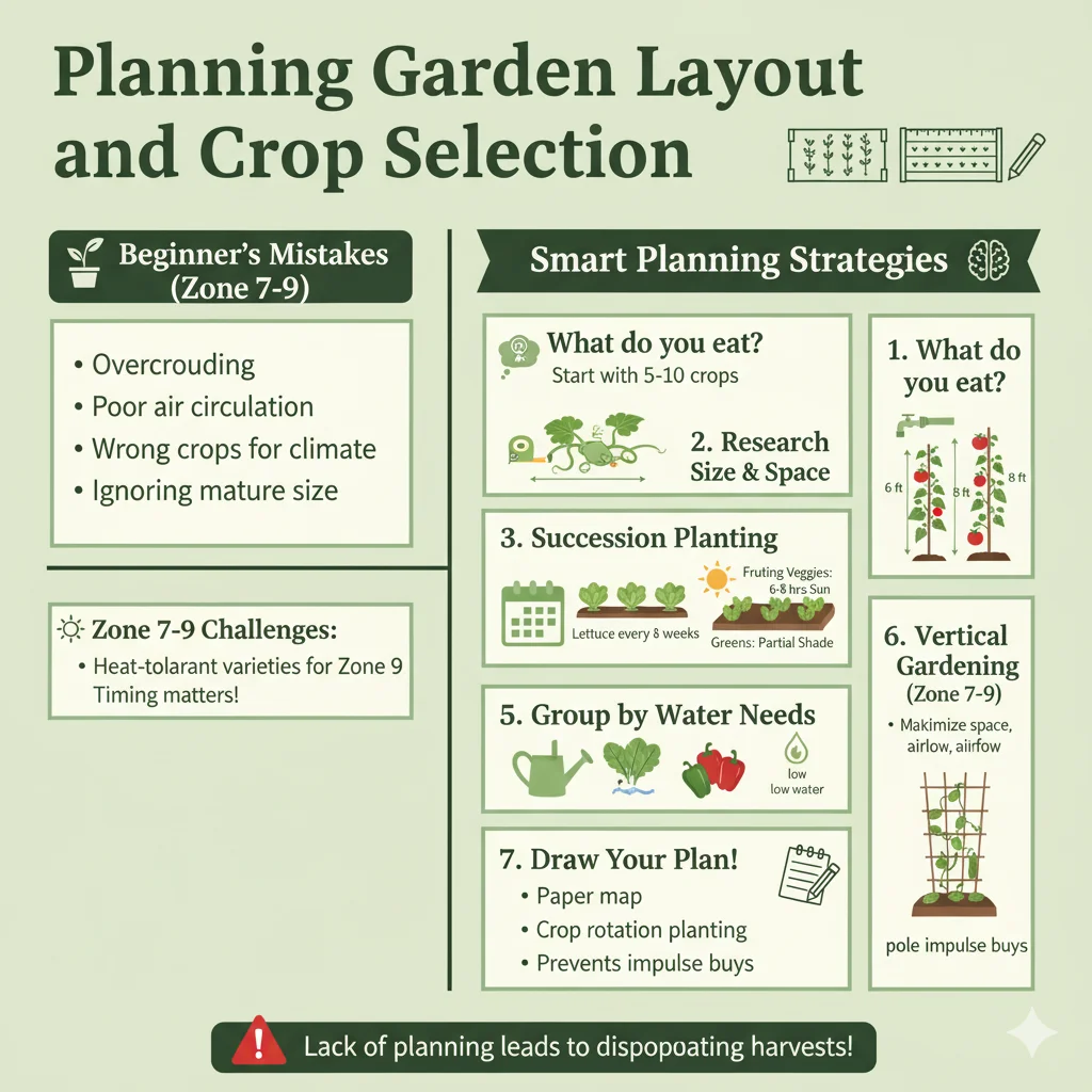 Planning Garden Layout and Crop Selection