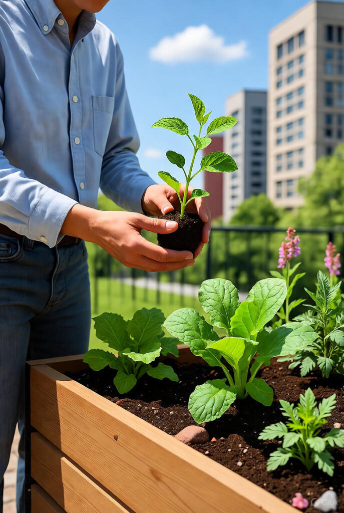 urban gardening safety