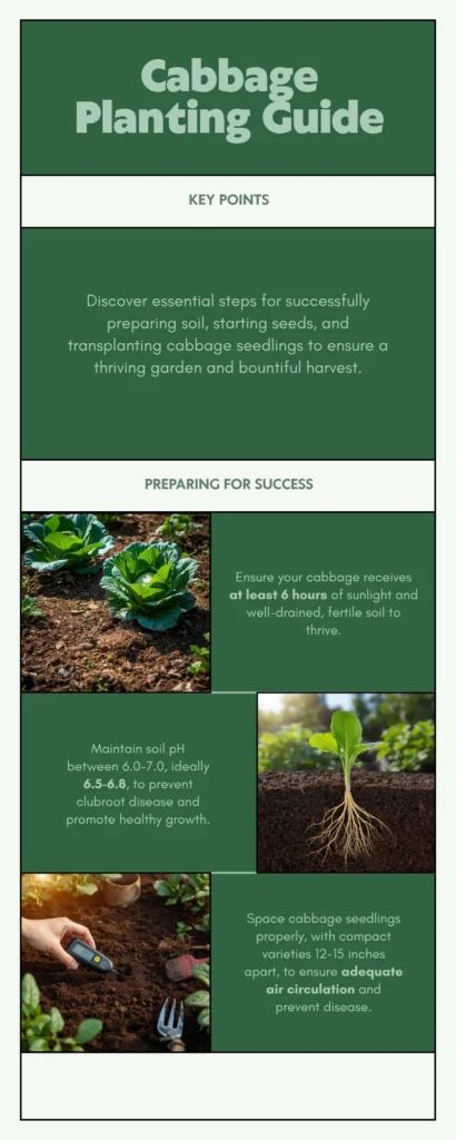 Infographic - Cabbage Planting Guide