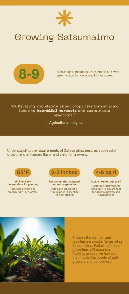 Grow Perfect Japanese Satsumaimo: The Complete Guide 2 Infographic - Growing Satsumaimo