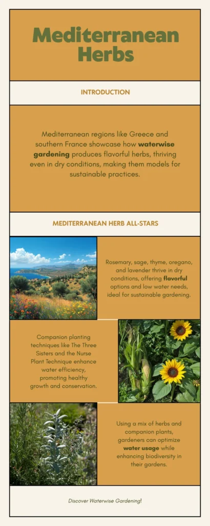 Infographic - Mediterranean Herbs