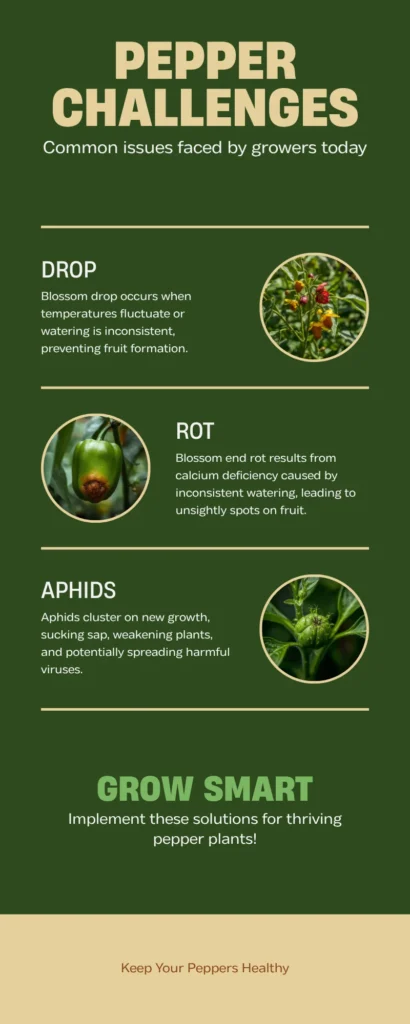 Transform Your Garden: Growing Bell Peppers Like a Pro 2 Infographic - Pepper Challenges