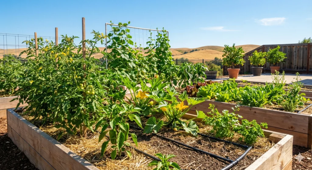 Vegetable Gardens in California