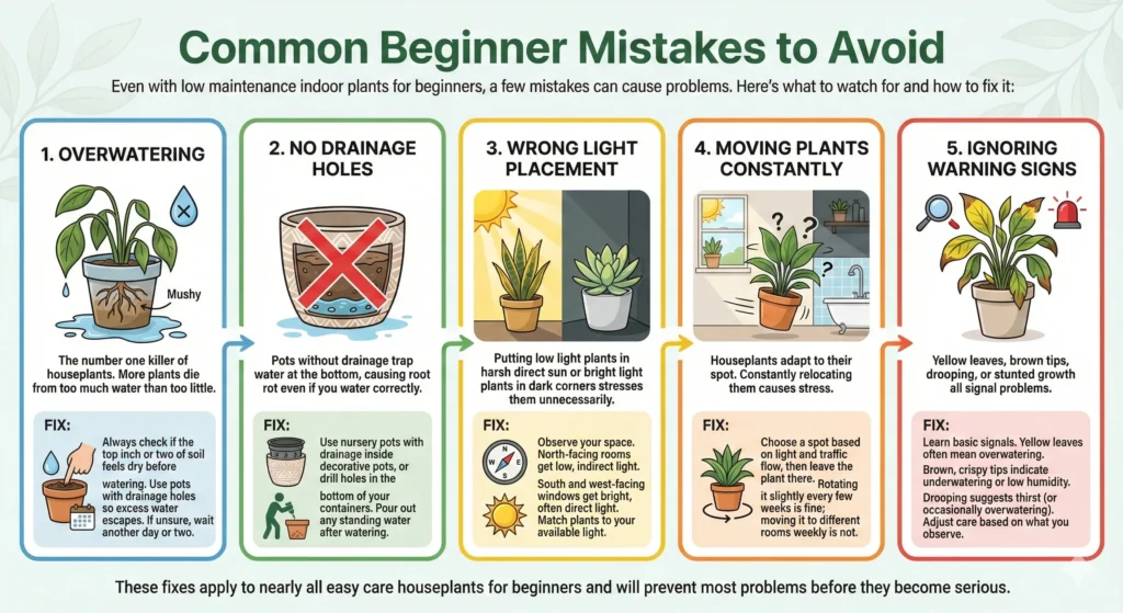 10 Thriving Indoor Plants for Absolute Beginners (Yes, Even You) 5 Common Beginner Mistakes to Avoid