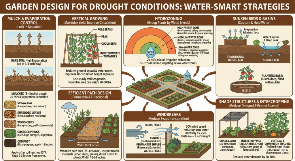 Thrive in Drought: Low-Water Veggie Secrets 4 Garden Design for Drought Conditions