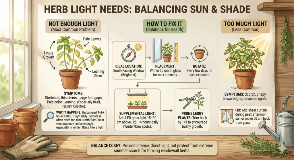 Not Enough (or Too Much) Light