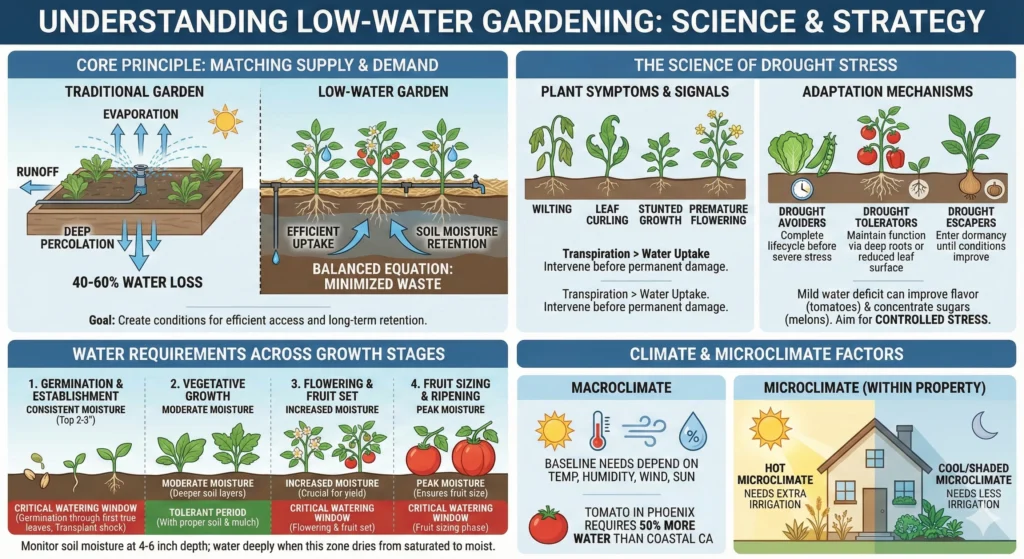 Thrive in Drought: Low-Water Veggie Secrets 2 Understanding Low-Water Gardening