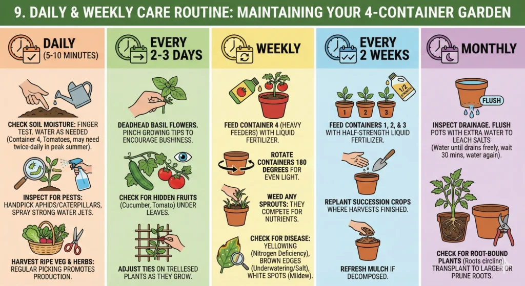 9. Daily & Weekly Care Routine