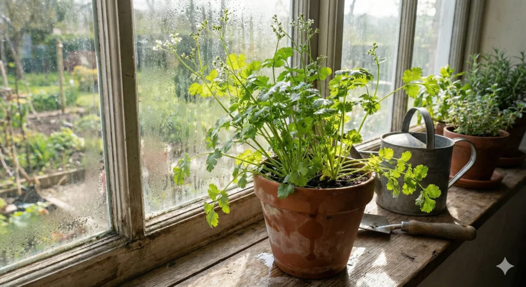 Revive Leggy Basil & Cilantro Indoor Fix Guide