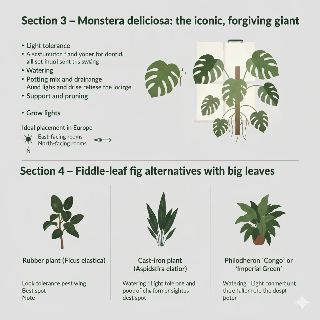 Section 3 – Monstera deliciosa Infographic