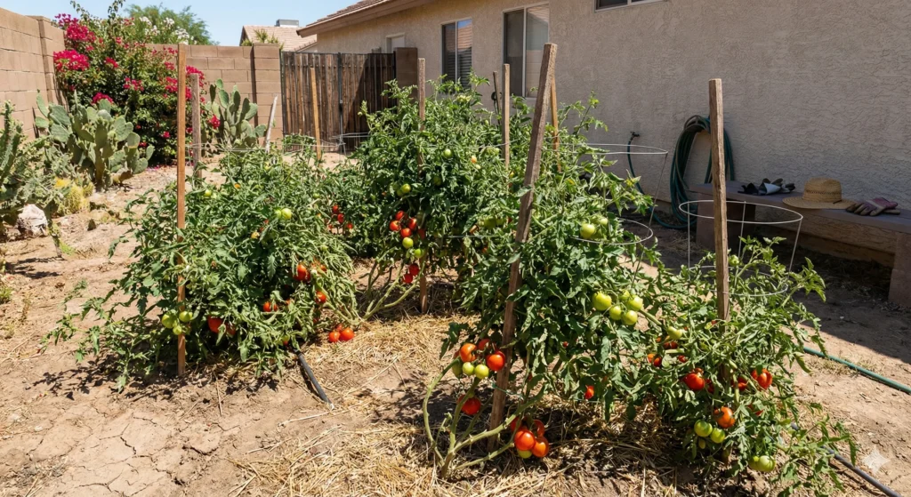 Stop Tomato Blossom Drop in Hot Weather 1 Stop Tomato Blossom Drop in Hot Weather