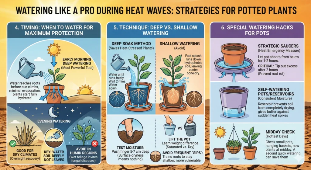 Watering Like a Pro During Heat Waves