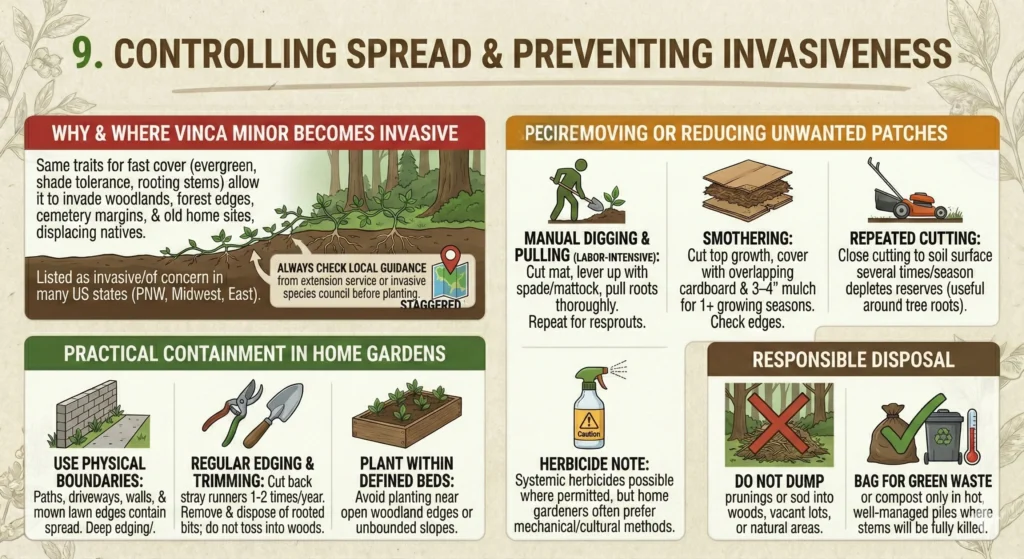 Controlling Spread and Preventing Invasiveness Infographic