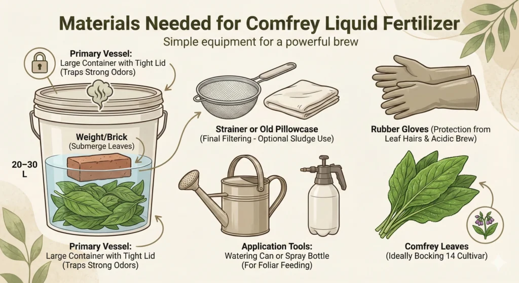 Materials Needed Infographic