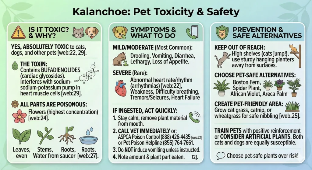 Pet Toxicity & Safety Infographic
