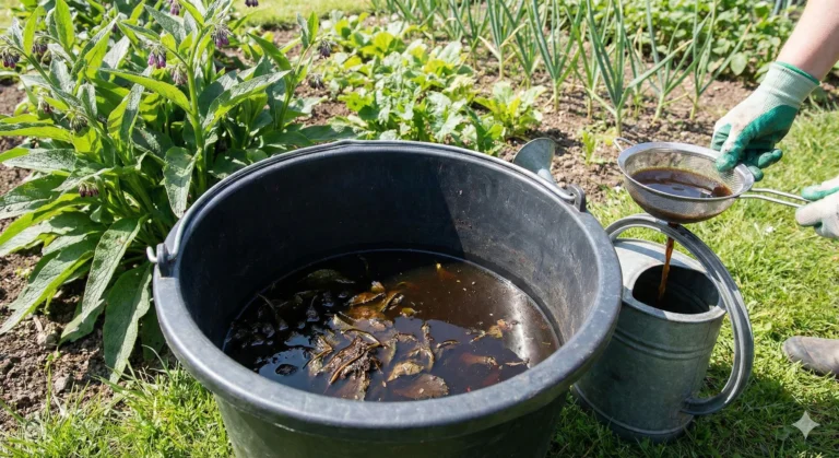 Transform Your Garden with Comfrey Liquid Fertilizer